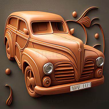 3D модель Volvo PV444 PV544 (STL)